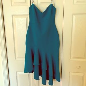 Likely Ophelia Teal Cocktail Dress